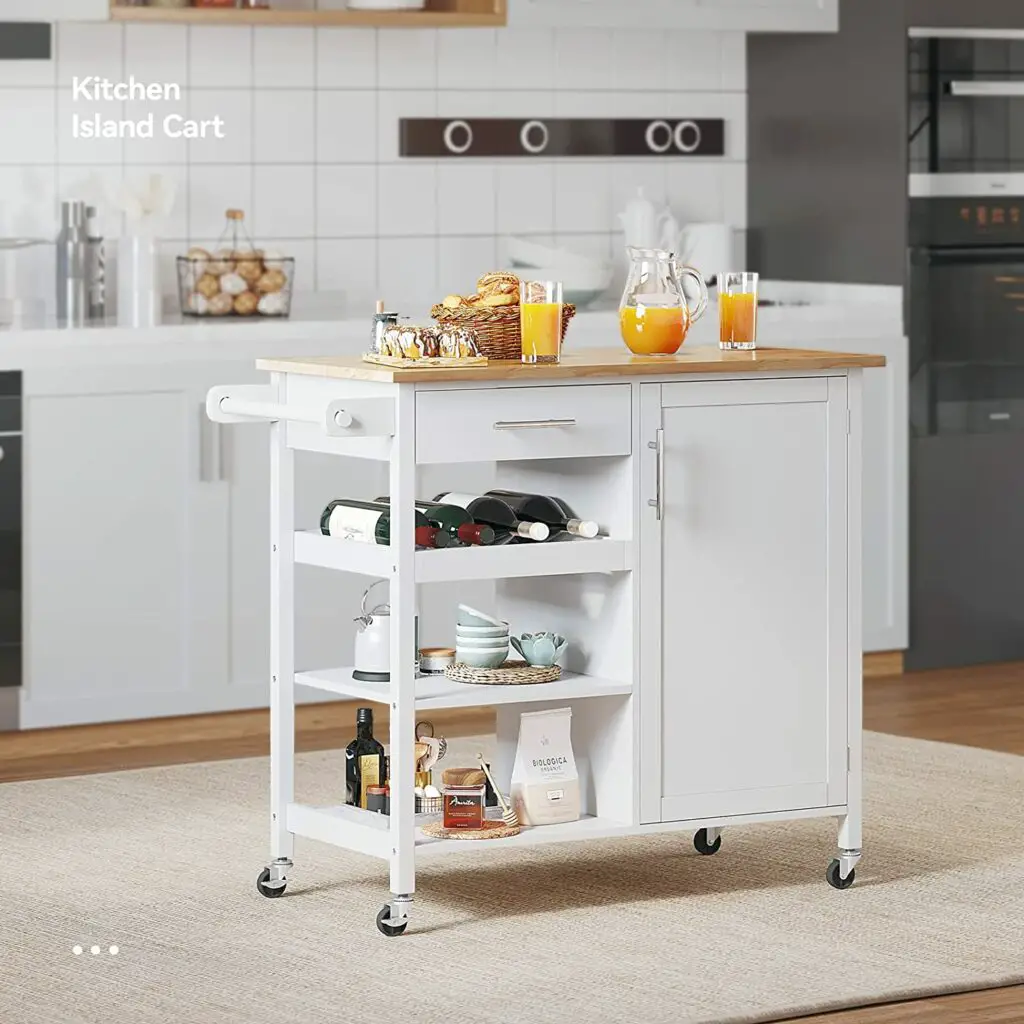 YITAHOME Kitchen Island Cart - Island Cart for a small kitchen