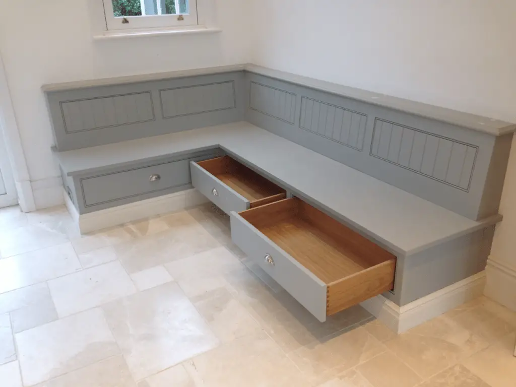 bench with storage