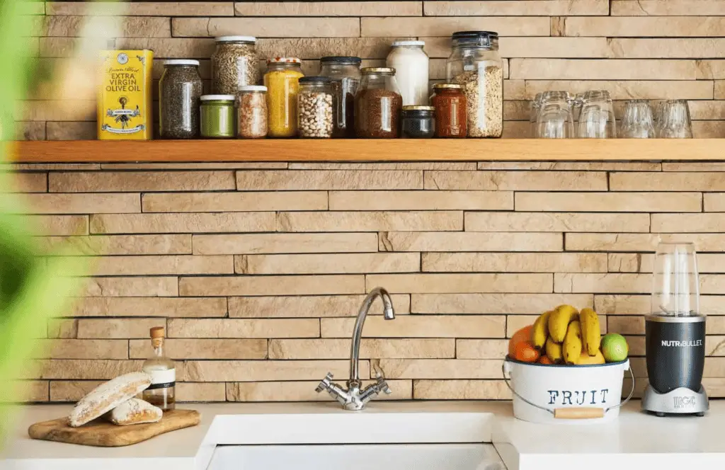 Choosing wood finishes wall colors for a small kitchen