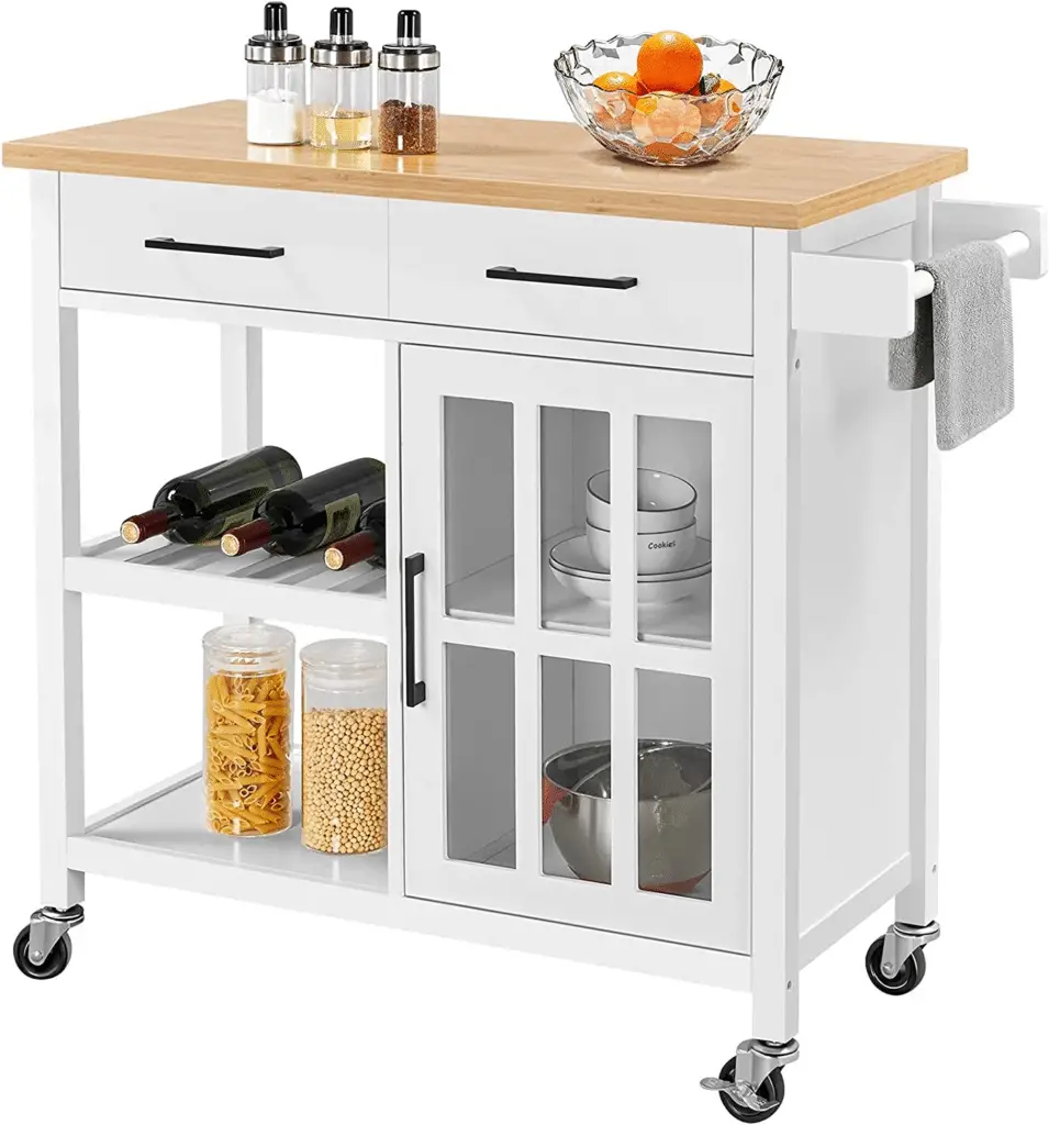 Yaheetech Kitchen Island - Island Cart for a small kitchen