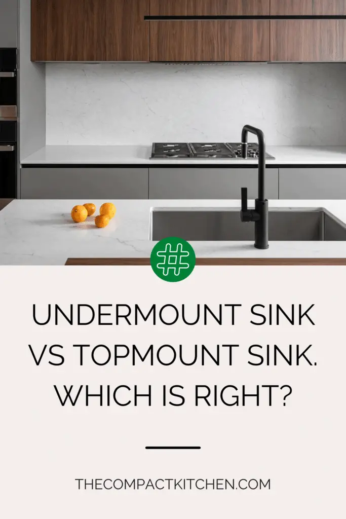 Undermount Sink vs Topmount Sink. Which Is Right?
