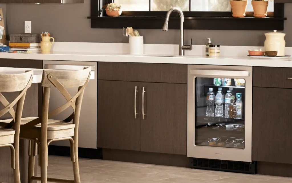 Install a Bar Fridge Instead of a Regular Fridge