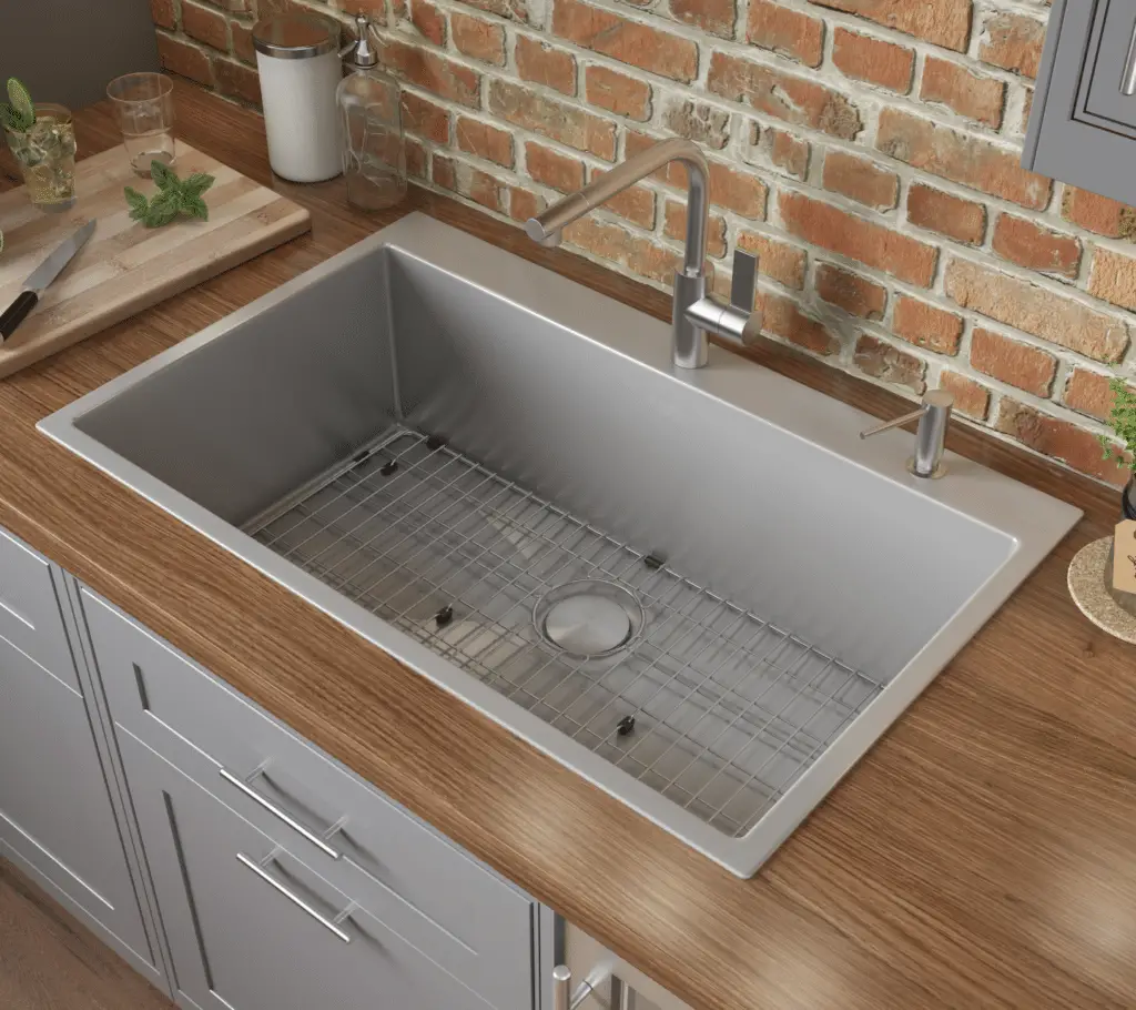 Tiny house kitchen sink - topmount sink