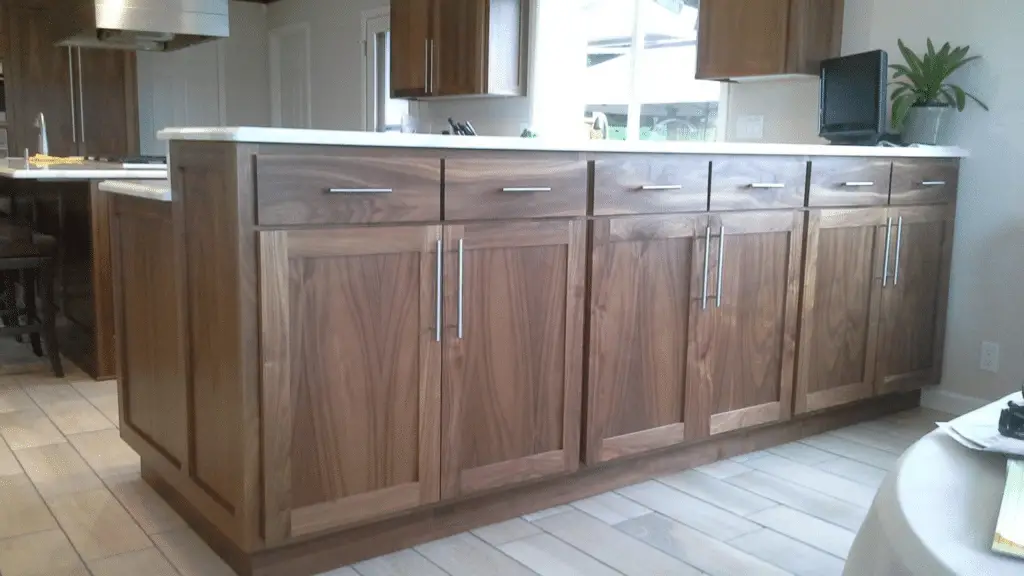 Cabinetry with full overlay doors