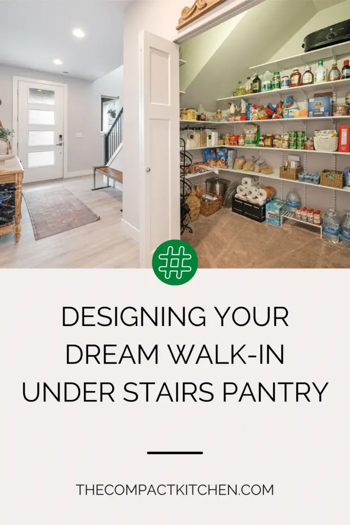 Designing Your Dream Walk-In Under Stairs Pantry