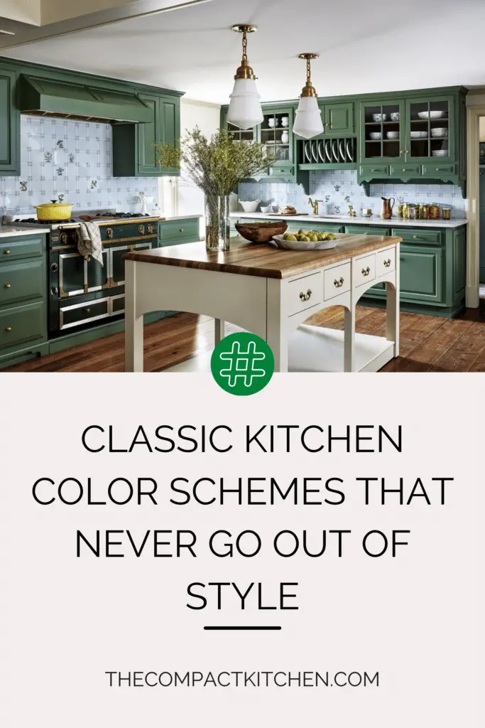 Classic Kitchen Color Schemes That Never Go Out of Style