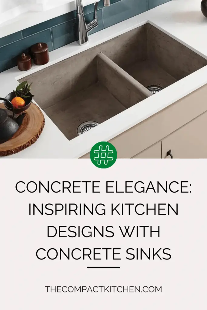 Concrete Elegance: Inspiring Kitchen Designs with Concrete Sinks