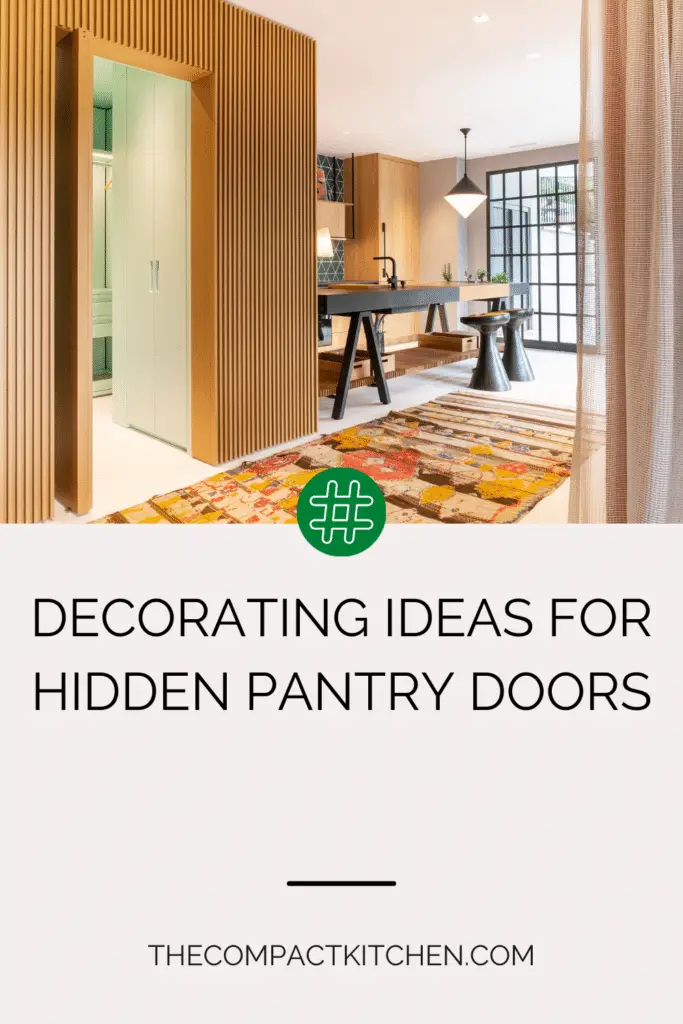 Decorating Ideas for Hidden Pantry Doors