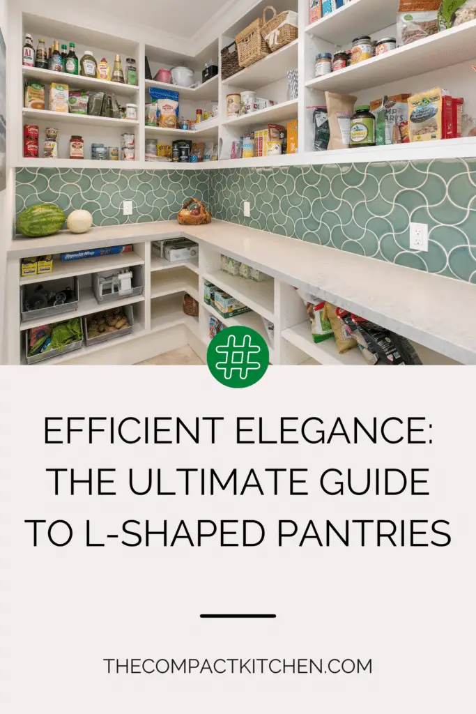 Efficient Elegance: The Ultimate Guide to L-Shaped Pantries