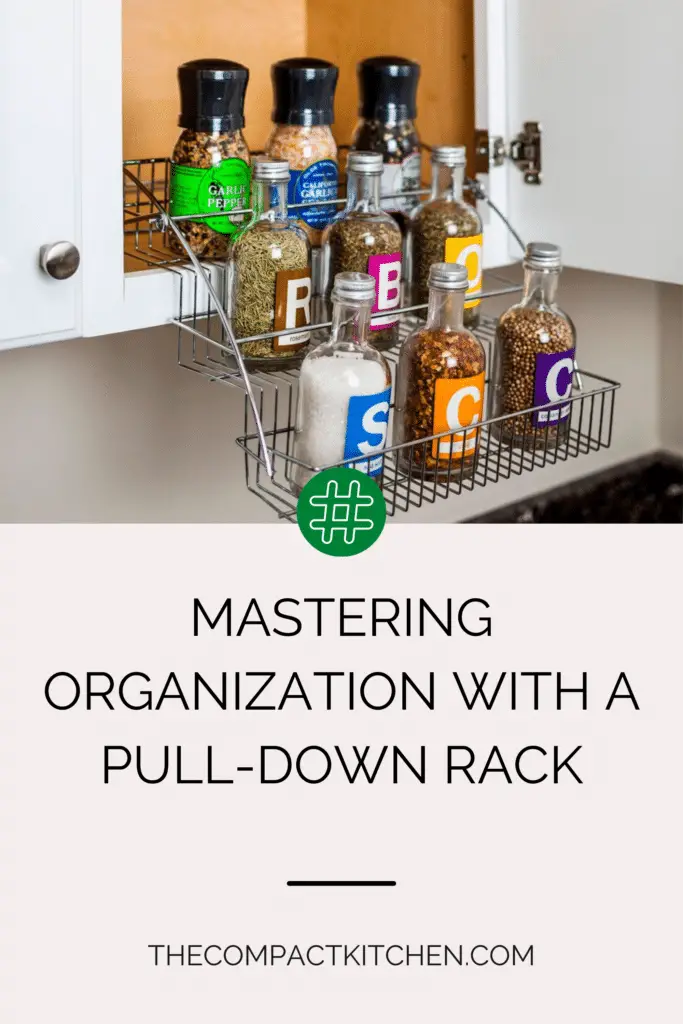 Mastering Organization with a Pull-Down Rack