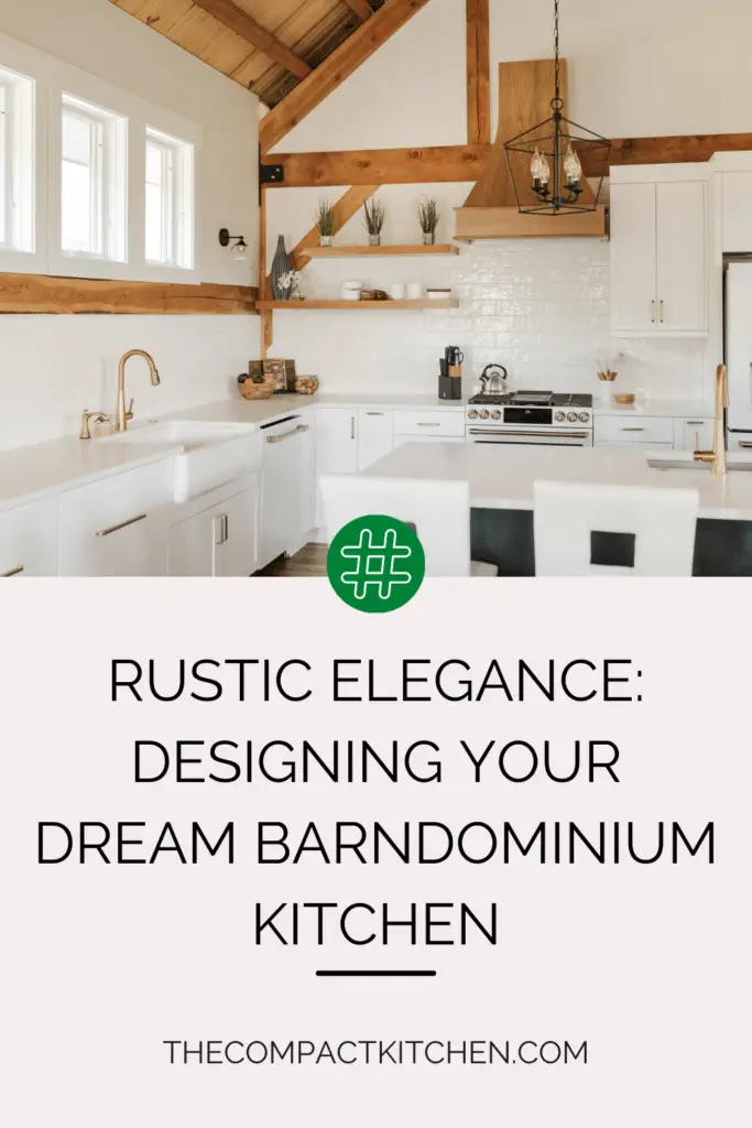 Rustic Elegance: Designing Your Dream Barndominium Kitchen