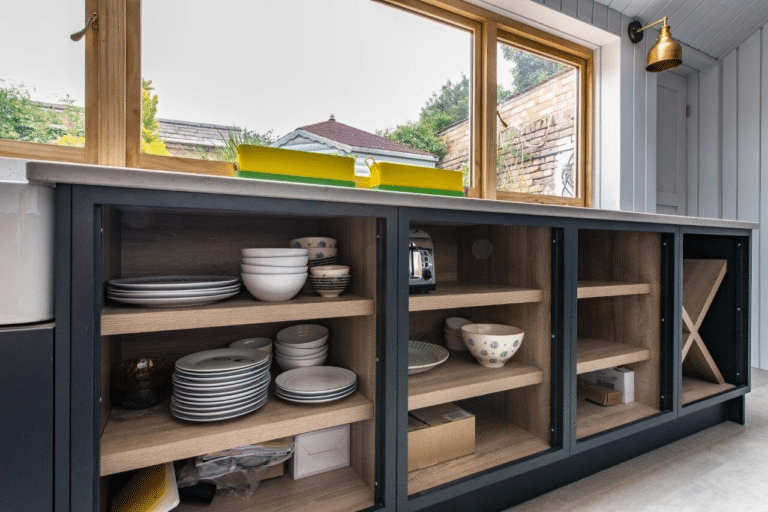 Open Lower Kitchen Cabinets: A Stylish and Practical Storage Solution