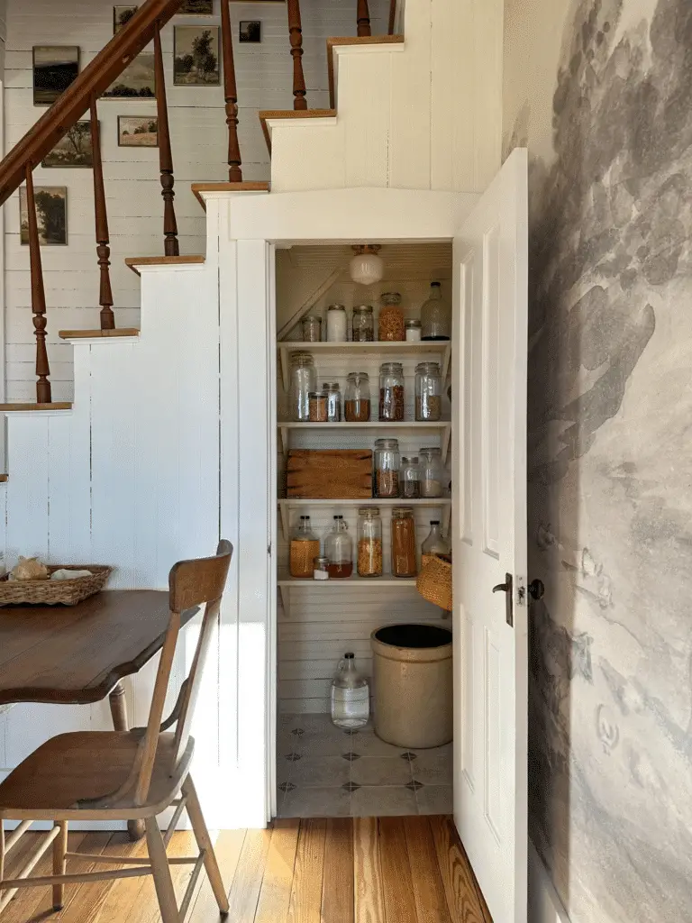 Space Savvy: Tips for Maximizing Small Under Stairs Pantries