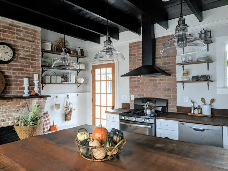 Rustic Elegance: Ultimate Guide to Farmhouse Kitchen Brick Backsplash