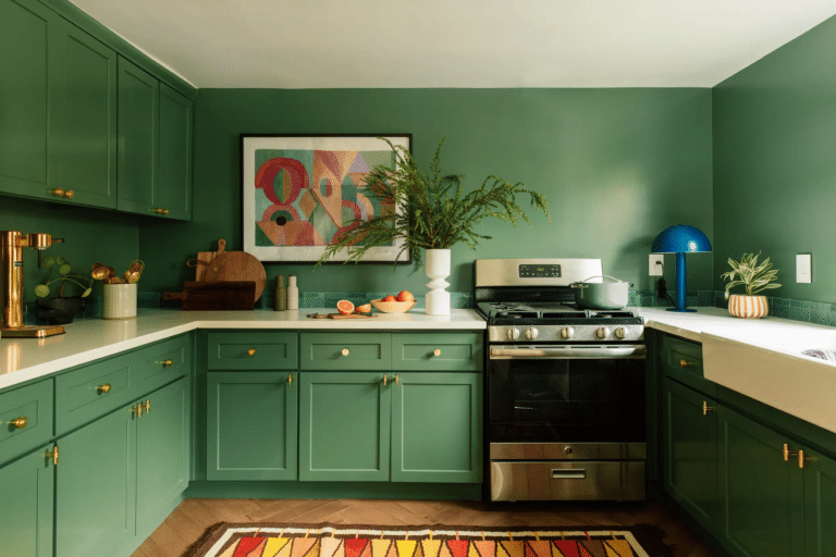 Pewter Green Perfection: Color Palettes for Your Cabinets
