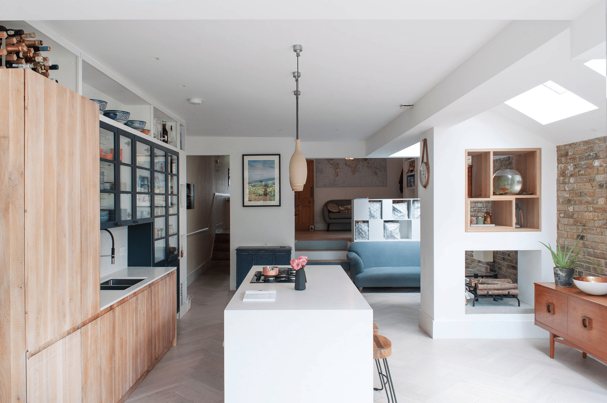 Creative Decorating Ideas for Open Plan Kitchen Living Rooms - The