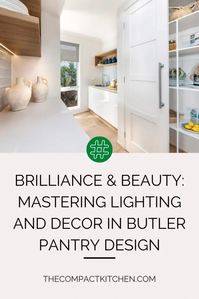 Brilliance & Beauty: Mastering Lighting and Decor in Butler Pantry Design
