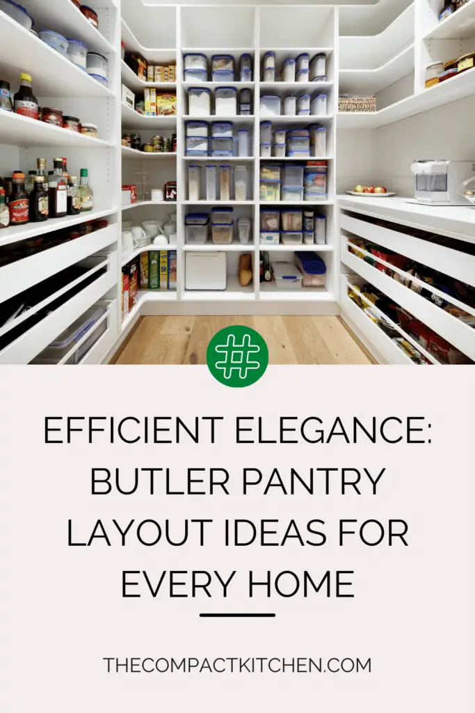 Efficient Elegance: Butler Pantry Layout Ideas for Every Home