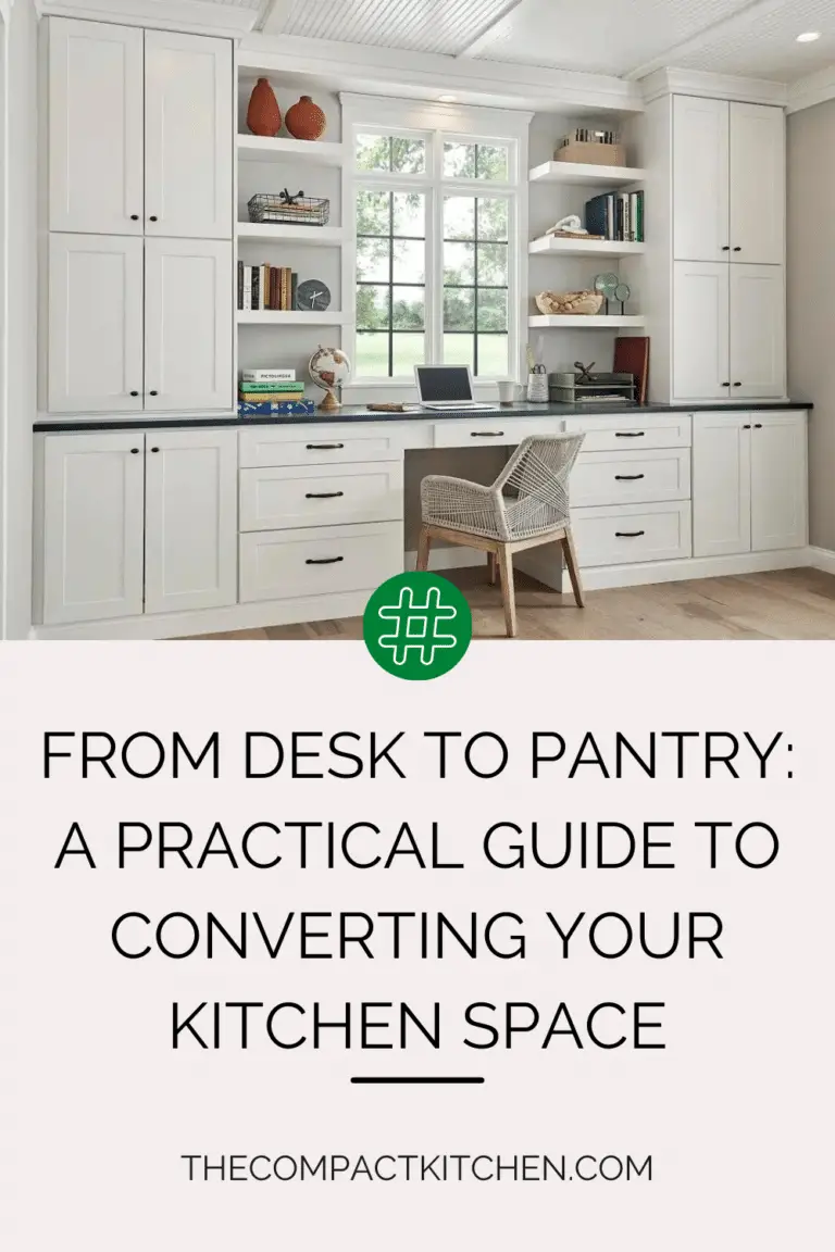From Desk to Pantry A Practical Guide to Converting Your Kitchen Space
