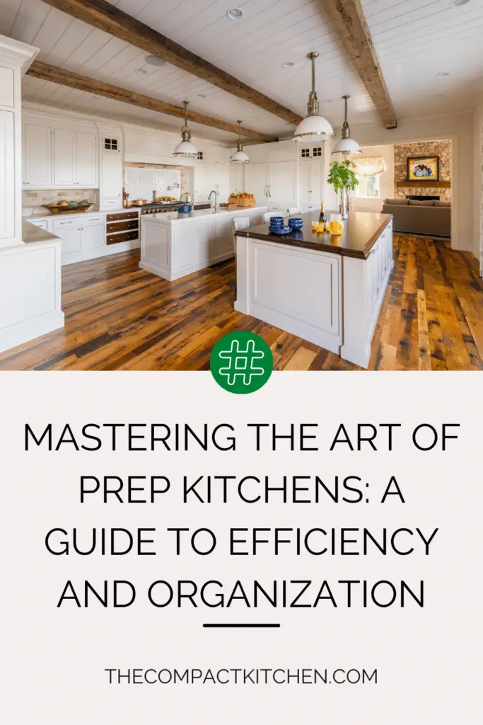Mastering the Art of Prep Kitchens: A Guide to Efficiency and Organization