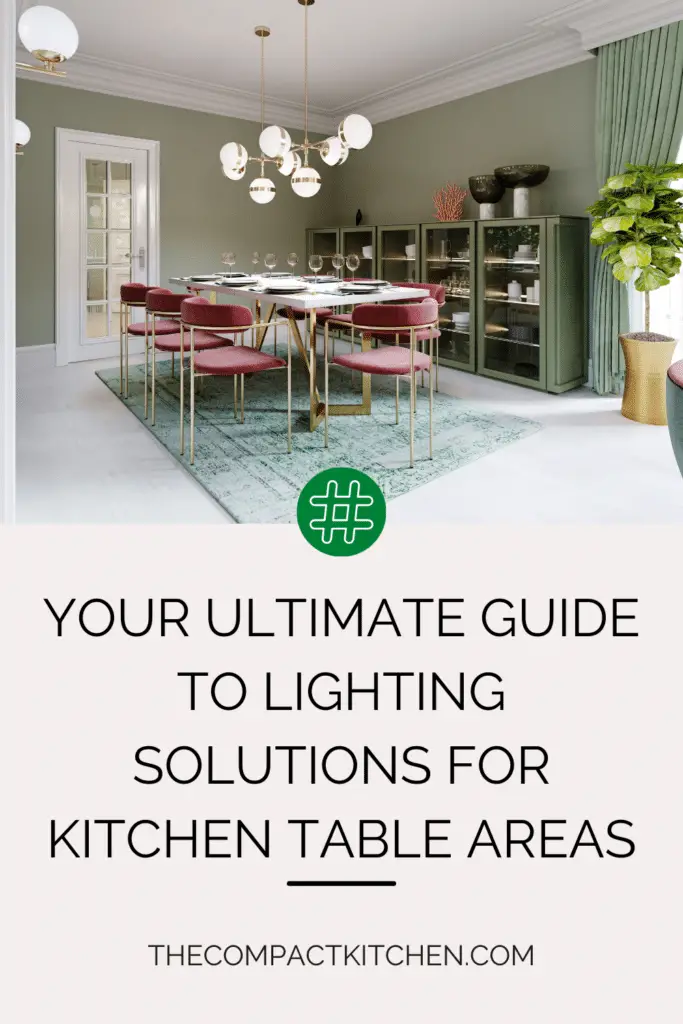 Shining Bright: Your Ultimate Guide to Lighting Solutions for Kitchen Table Areas