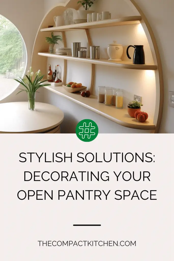 Stylish Solutions: Decorating Your Open Pantry Space