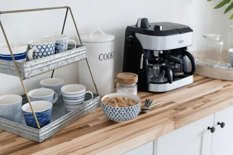 Cheers to Style: Decorating Your Kitchen Beverage Station