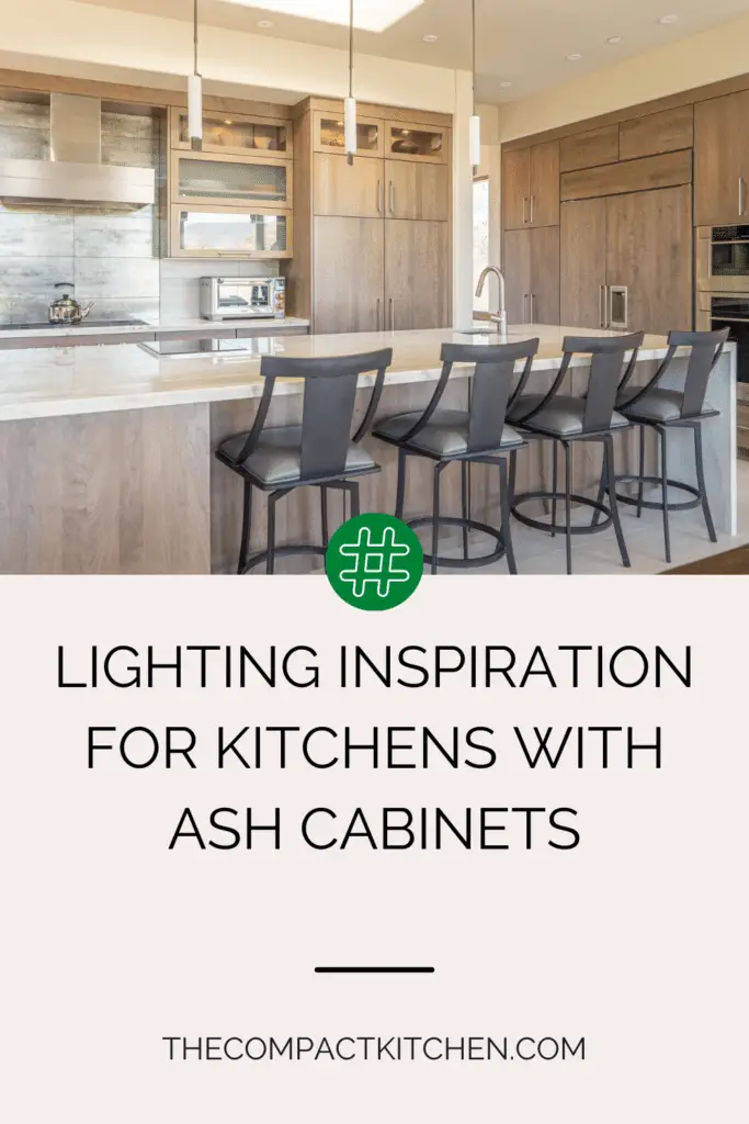 Brighten Up: Lighting Inspiration for Kitchens with Ash Cabinets