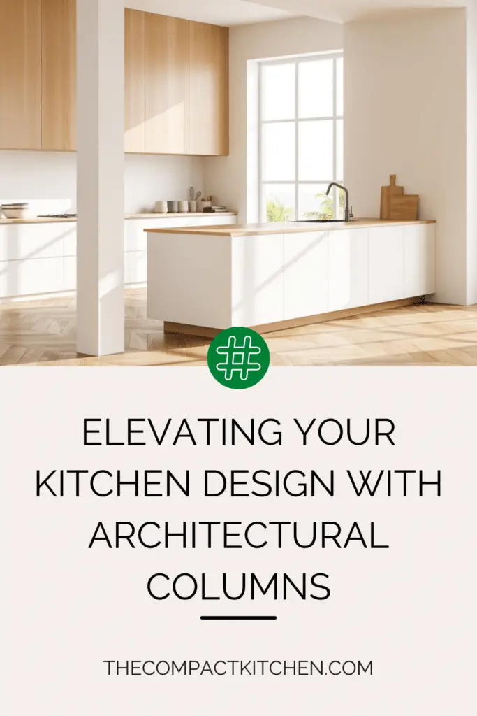 Column Couture: Elevating Your Kitchen Design with Architectural Columns