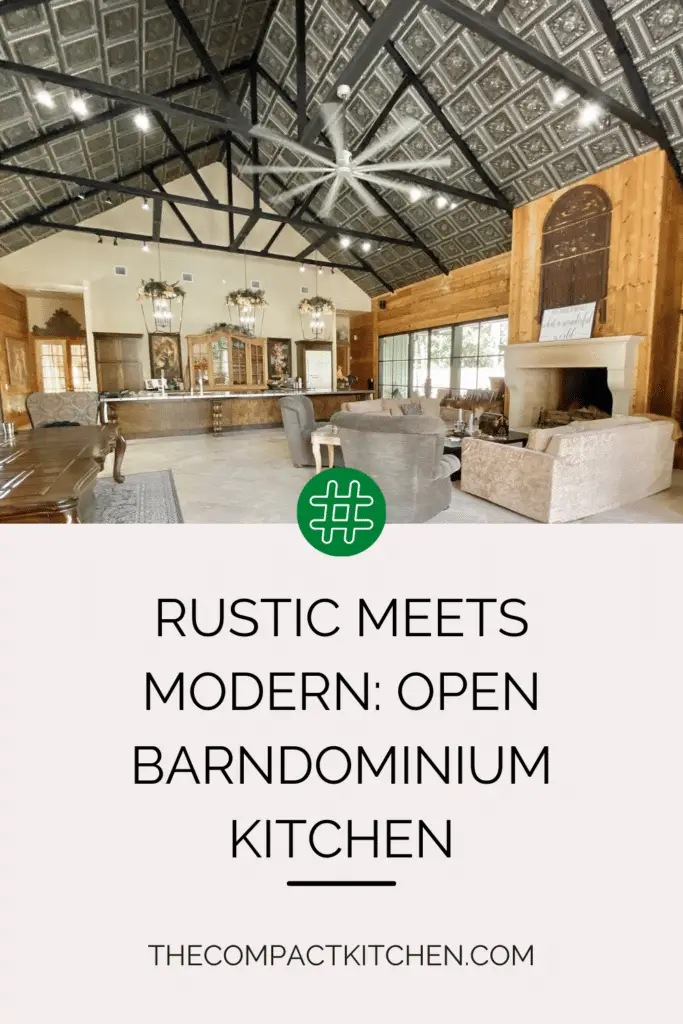Rustic Meets Modern: Designing Your Dream Open Barndominium Kitchen