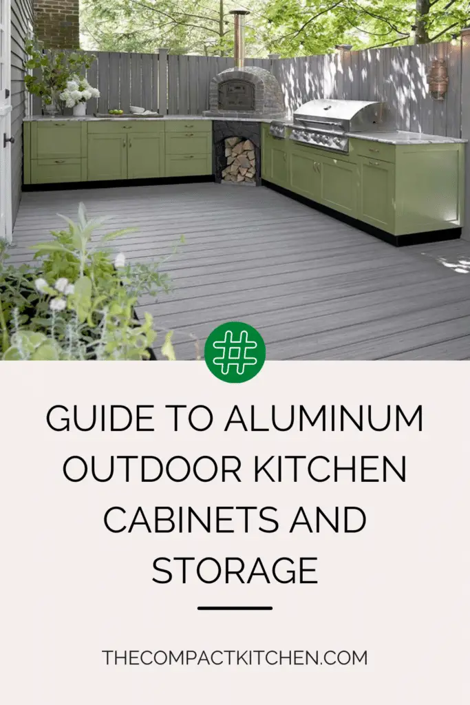 Shine Bright: The Ultimate Guide to Aluminum Outdoor Kitchen Cabinets and Storage