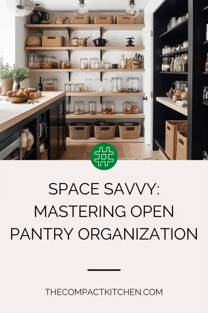 Space Savvy: Mastering Open Pantry Organization