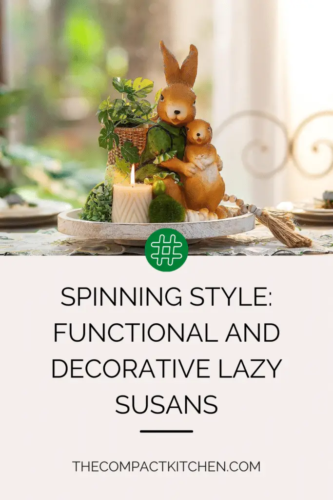 Spinning Style: The Ultimate Guide to Functional and Decorative Decorated Lazy Susans
