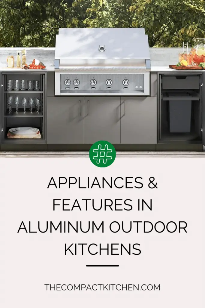 Ultimate Guide to Integrating Appliances & Features in Aluminum Outdoor Kitchens