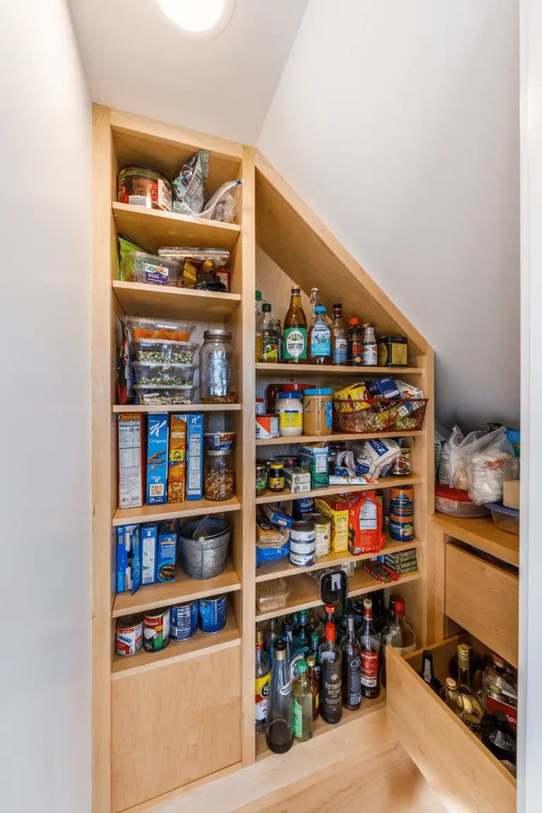 Optimizing Space: Creative Under Stairs Pantry Shelving Solutions
