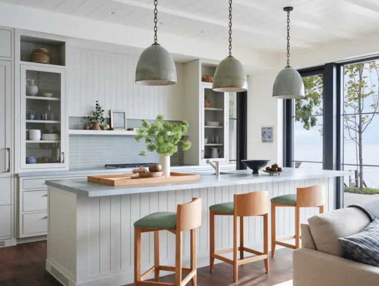 Vertical Shiplap Kitchen Island: A Timeless Design Trend for Your Home