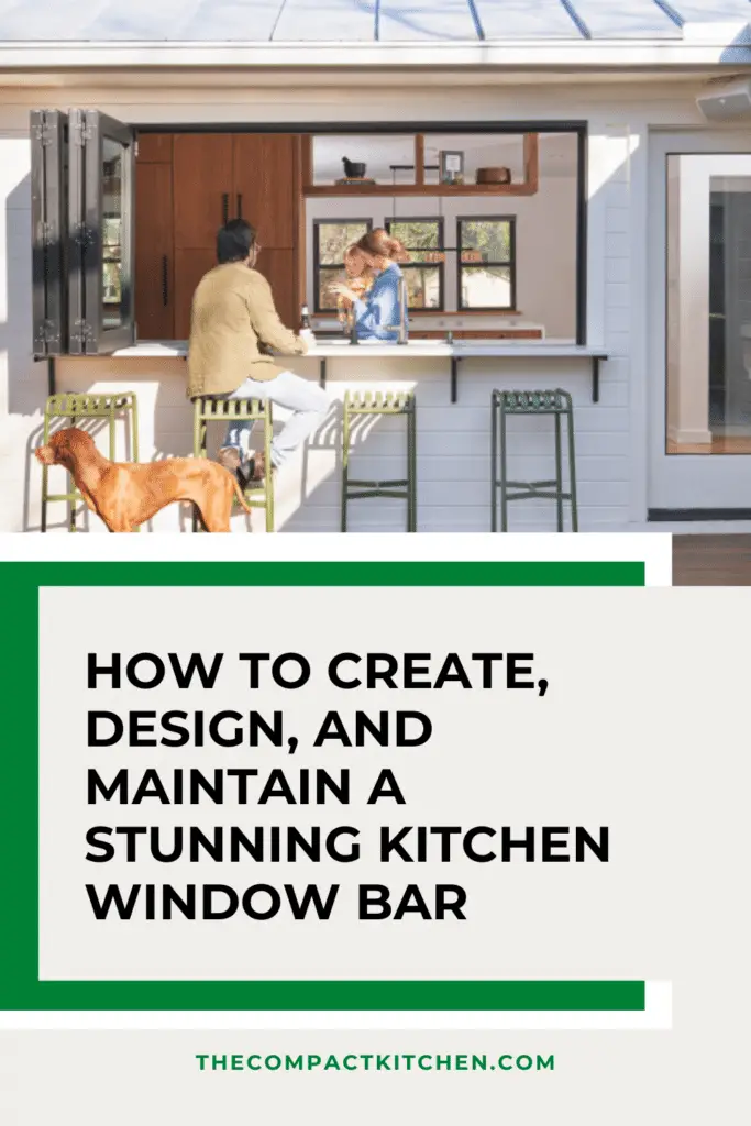 Bar Brilliance: How to Create, Design, and Maintain a Stunning Kitchen Window Bar