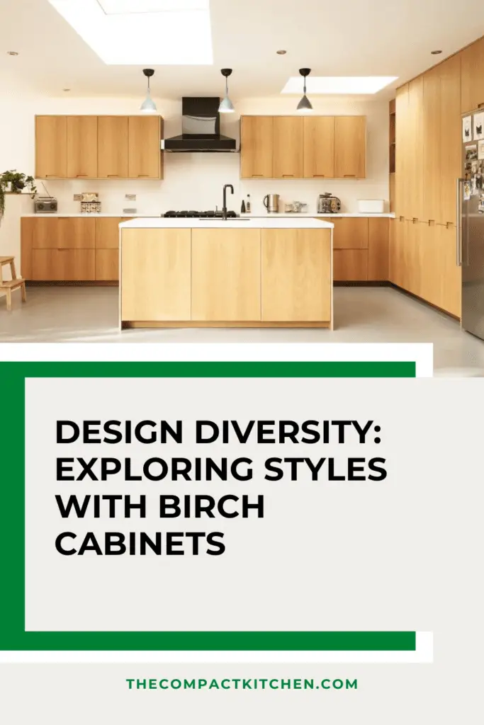 Design Diversity: Exploring Styles with Birch Cabinets