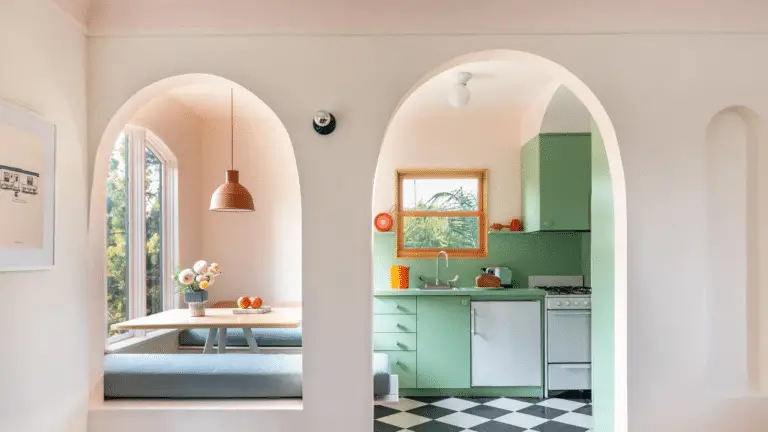 Arching Beauty: Enhancing Your Living-Dining Space with a Kitchen Arch