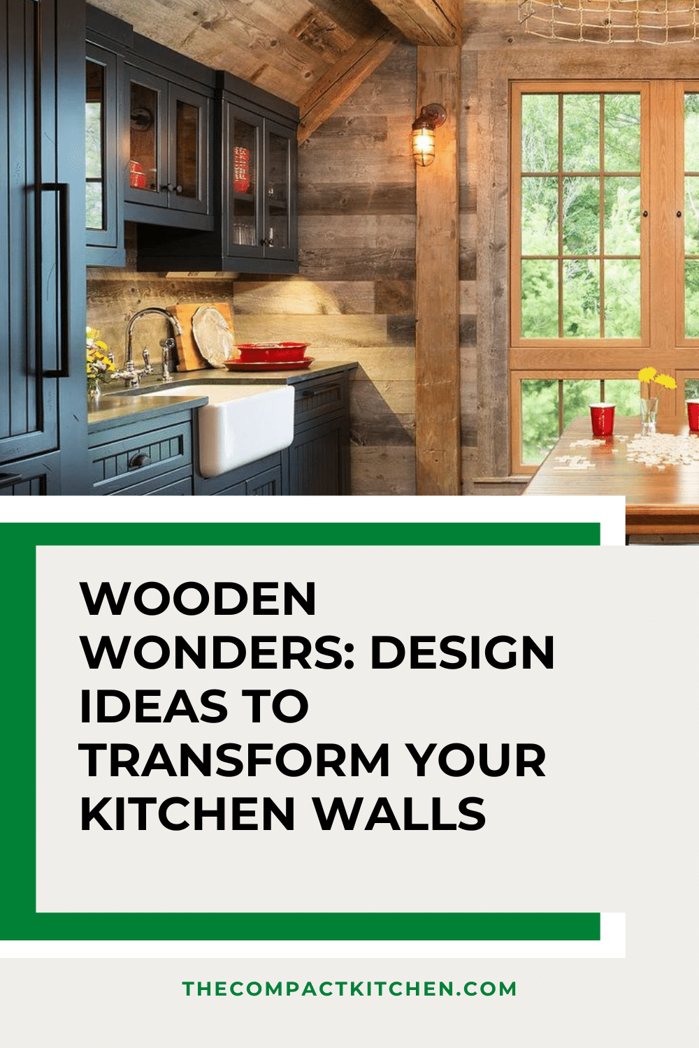 Wooden Wonders: Design Ideas to Transform Your Kitchen Walls - The