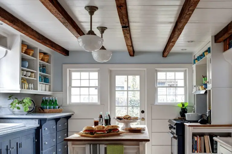 Beaming with Style: Transforming Small Kitchens with Beams